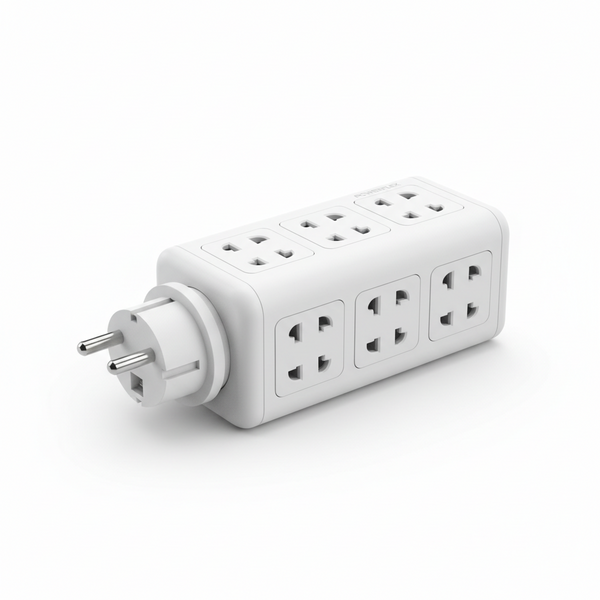 Outlet Extender with Rotating Plug