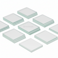 AmScope Microscope Glass Cover Slides