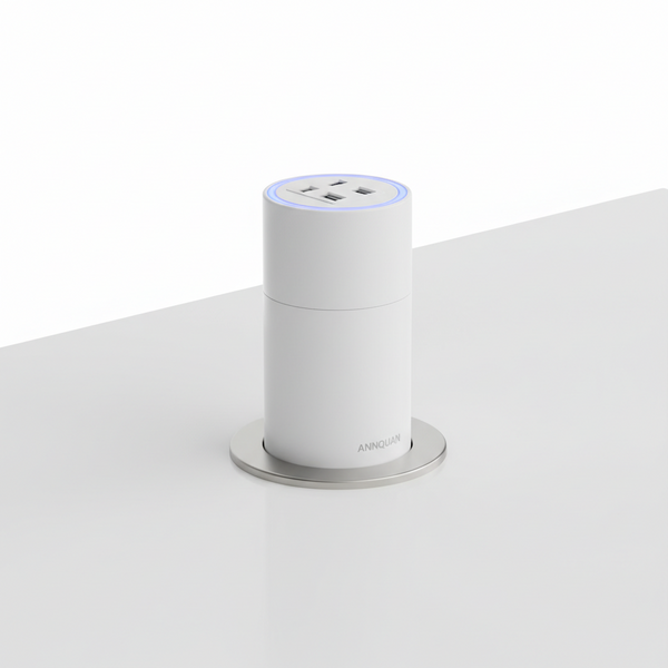 ANNQUAN 2 inch Space Saver Pop Up Outlet