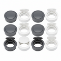 Desk Grommet 2 Inch (50 mm) 8 Pieces