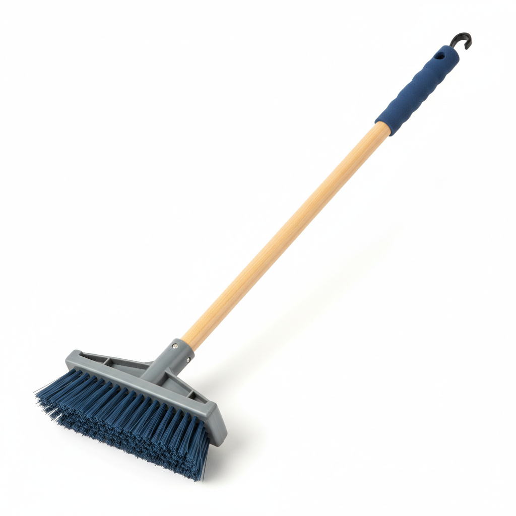 Floor Scrub Brush with Long Handle