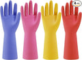 Rubber Kitchen Dishwashing Gloves