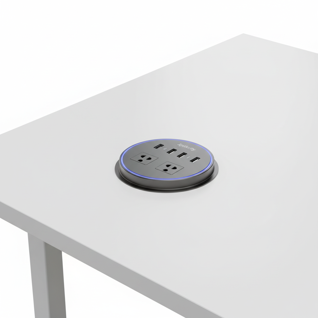 Jgstkcity Desktop Power Grommet