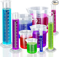 Teenitor Graduated Cylinder Plastic Beaker