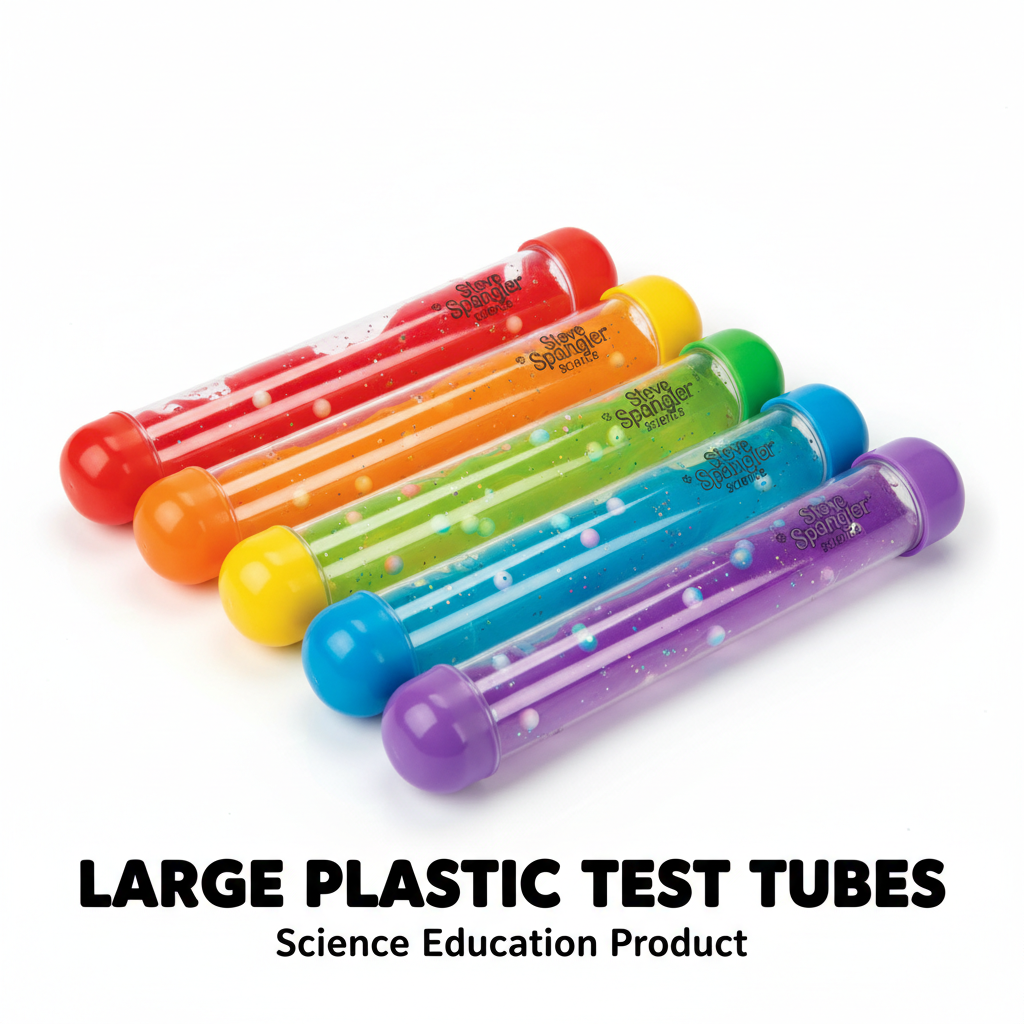 Steve Spangler's Large Plastic Test Tubes