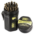 Cobalt Jobber Length Drill Bit Set